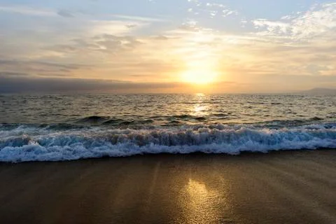 Ocean Sunset Stock Photos