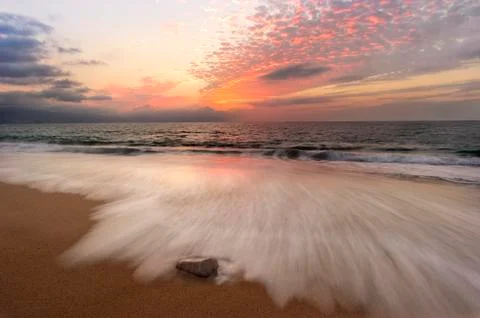 Ocean Sunset Stock Photos