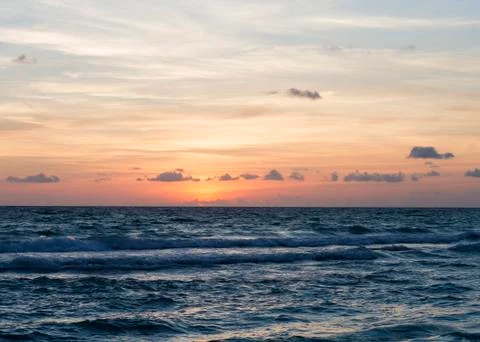 Ocean Sunset Foto stock