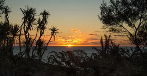 Ocean Sunset Stock Photos