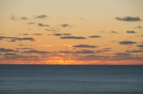 Ocean Sunset Stock Photos