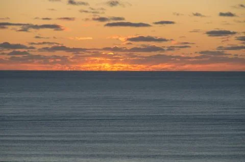 Ocean Sunset Stock Photos