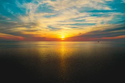 Ocean Sunset Stock-Fotos