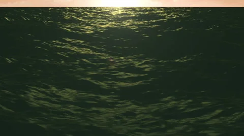Ocean Sunset Sea Motion 04 Stock Footage 44787761