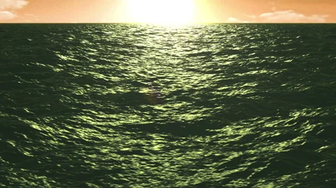 Ocean Sunset Sea Motion 06 Video stock 44787940