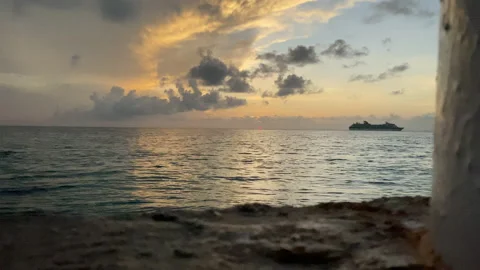 Ocean sunset timelapse Video stock 230912418