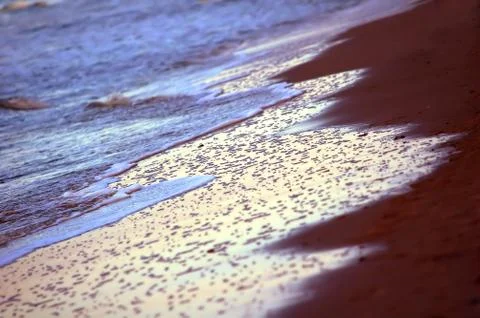 Ocean in sunshine 스톡 사진