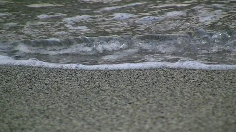 Ocean surf on strand Stock Footage 531411