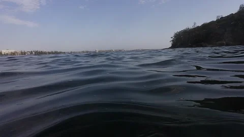 Ocean Surface Stock Footage 258502097