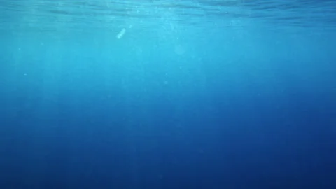 Ocean Surface Seen From Underwater In 4K... | Stock Video | Pond5