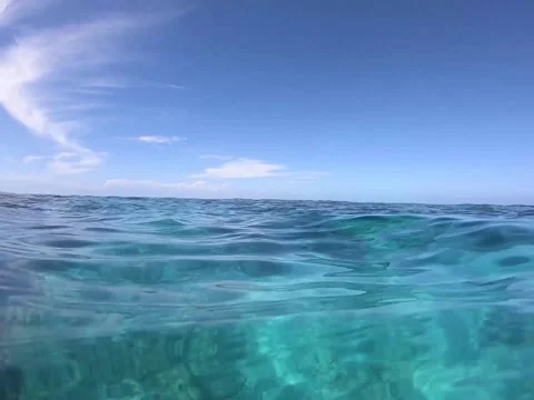 Ocean Surface Water Stock Footage 165015355