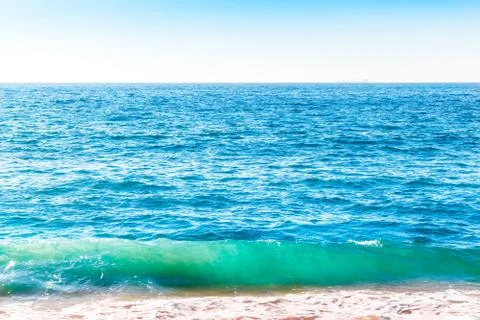 Ocean surface with waves Stock Photos