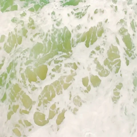 Ocean surface with waves from top view Stock Footage 69636578