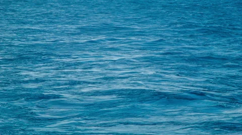 Ocean Swells  in Wake of Ship Stock Footage 36561555