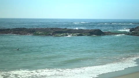 Ocean Symphony: Mesmerizing Waves in Motion Stock Footage 146490847