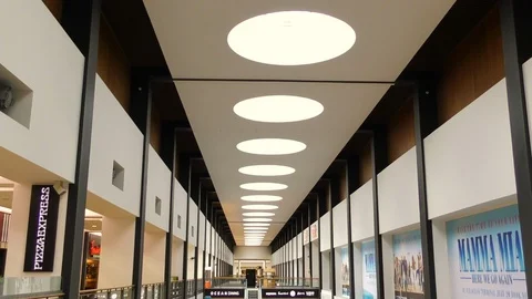 Ocean Terminal shopping complex, Edinburgh Video stock 94871216