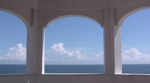 Ocean Terrace 2 Stock Footage