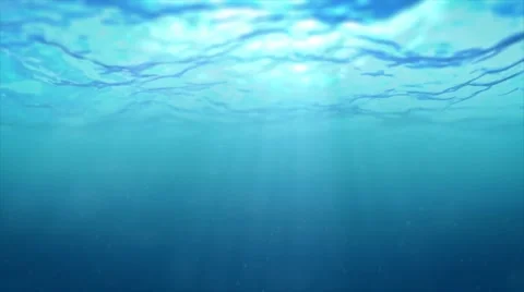 Ocean Text Animation Stock Footage 66112983