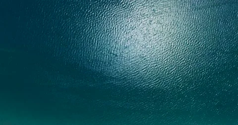 Ocean Texture Aerial View Stock Footage 130604392