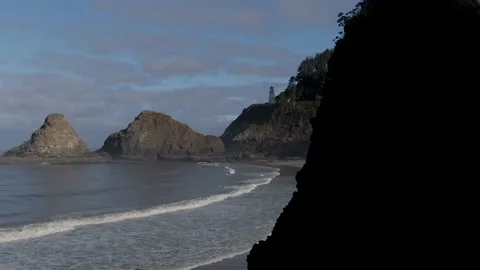 Ocean Tide with a View Video stock 141635504