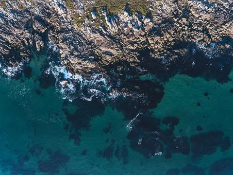OCEAN TOP VIEW Foto stock