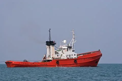 Ocean tugboat Stock Photos