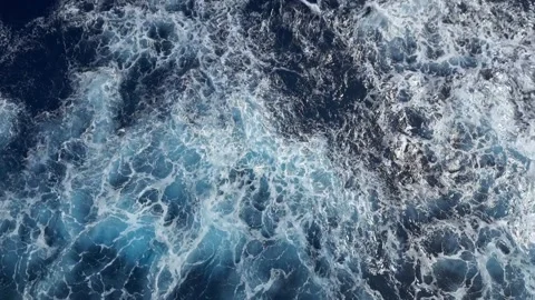 Ocean Turbulence 2025 Stock Footage 310046802
