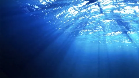 Ocean underwater Stock Footage 48578450