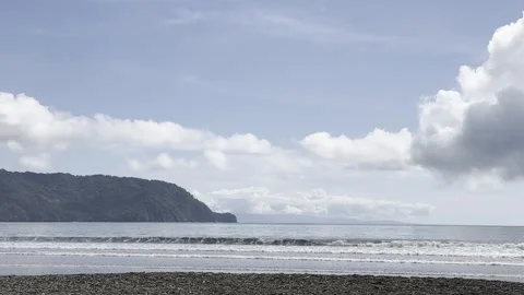 Ocean view 00 - Rainforest - Pacific - Costa Rica Stock Footage 282929247