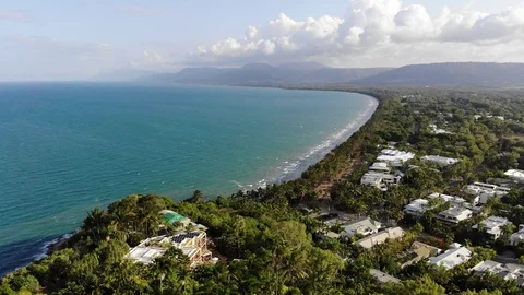 Ocean view in Cairns, Australia Stock Footage 111952377
