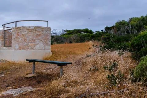 Ocean view from the coast Stock Photos