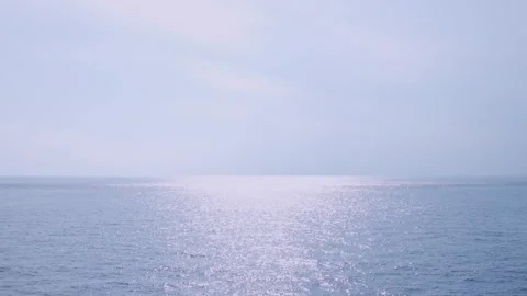 Ocean view from cruise ship. Stock Footage 258919248