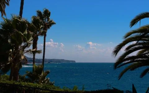 Ocean view of Dana Point Stock Photos