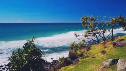 Ocean view Stock Footage 218410166