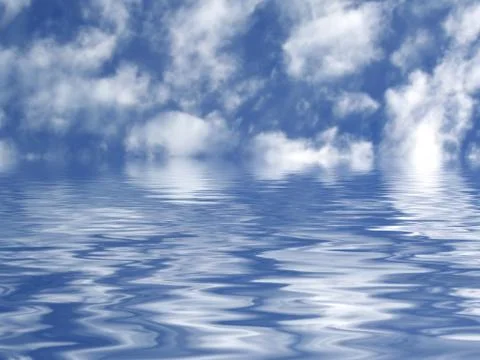 Ocean view Stock Illustration