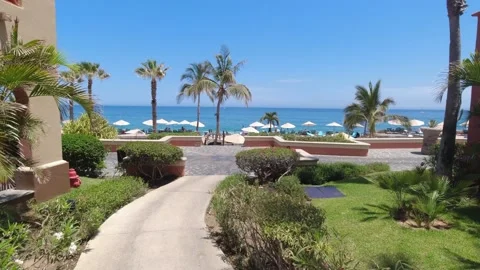 Ocean view Los Cabos Stockbeeldmateriaal 166530784