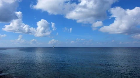 Ocean view in mexico Stock Footage 45878012