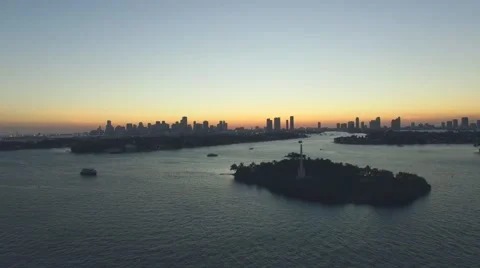Ocean view, Miami, USA Stock Footage 65599318