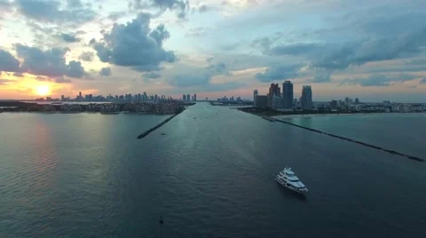 Ocean View, Miami, USA Stock Footage 65611166