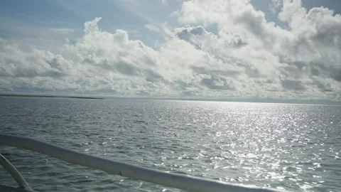 Ocean view scenery from boat in Philippines Stock Footage 325415716