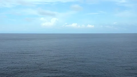 Ocean view from the ship Stock Footage 287286645
