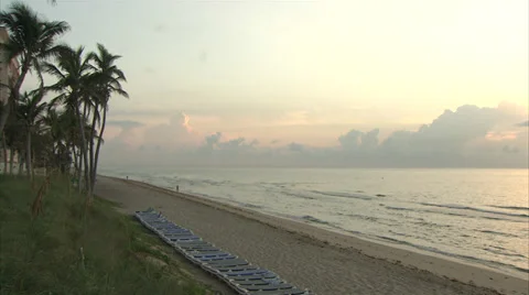 Ocean View Sunrise 5 Stock Footage 32271720