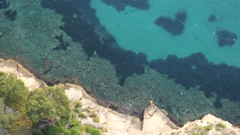 Ocean Views from Balcony in Benidorm, Spain Stock Footage 198147369