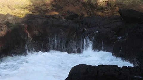Ocean washing machine Stock Footage 235720238