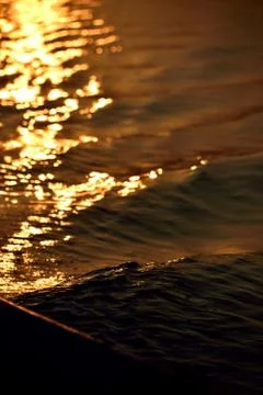Ocean water background Stock Photos