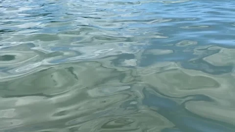 Ocean Water Reflexions 00 - From green to blue NO FILTERS Stock Footage 282929250