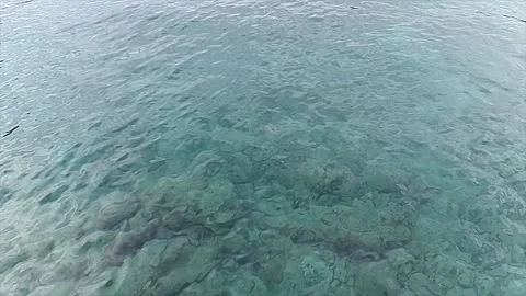 Ocean Water slow motion Stock Footage 230032192