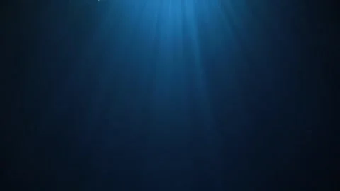 Ocean Water with Sun Rays Beaming, Backg... | Stock Video | Pond5
