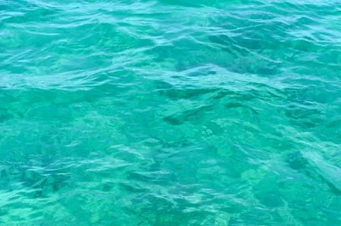 Ocean water surface texture Foto stock