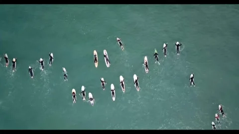 Ocean water surfer Video stock 274415110